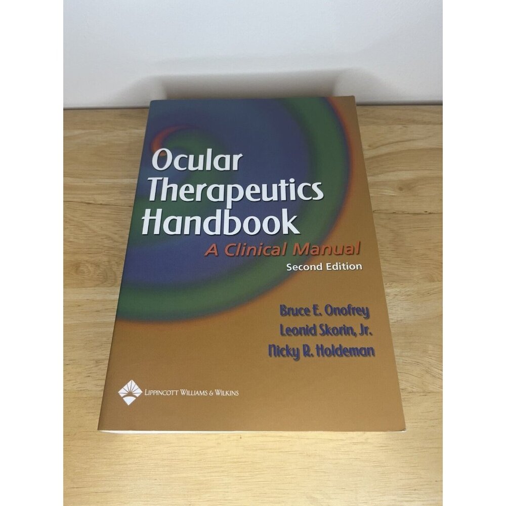 Ocular Therapeutics Handbook Clinical Manual 2nd Ed Eye Textbook Book